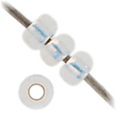 Miyuki Seed Beads White Opal Silver Lined - 22g Vials