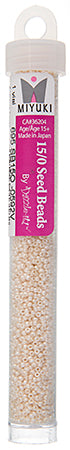 Miyuki Seed Beads Ceylon Antique Ivory Pearl - 22g Vials