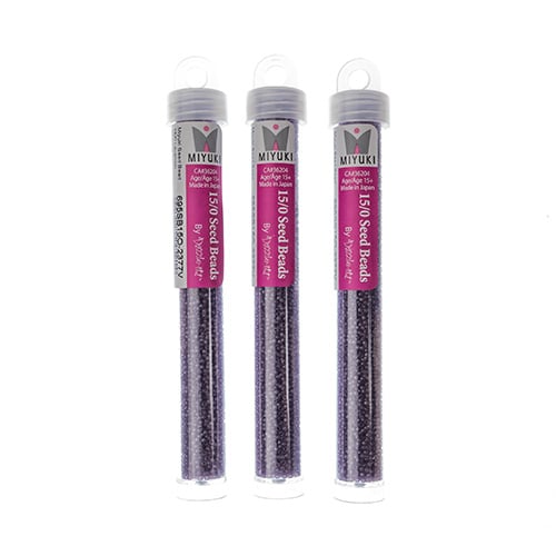 Miyuki Seed Beads Lavender Opaque - 22g Vials