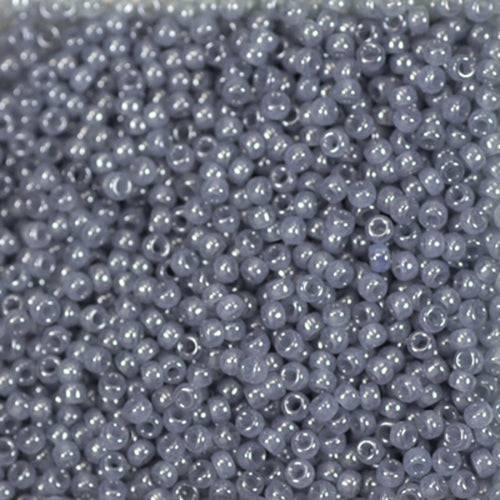 Miyuki Seed Beads Light Slate Grey Opaque - 22g Vials