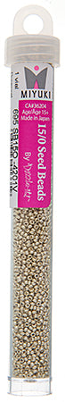 Miyuki Seed Beads Duracoat Galvanized Silver - 22g Vials