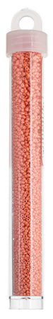 Miyuki Seed Beads Medium Salmon Pink Opaque Duracoat - 22g Vials