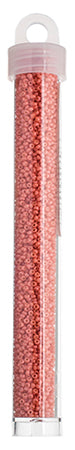 Miyuki Seed Beads Dark Salmon Pink Opaque Duracoat - 22g Vials
