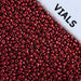 Miyuki Seed Bead Light Maroon Opaque Duracoat - 22g Vials