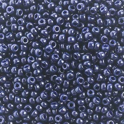 Miyuki Seed Beads Indigo Navy Blue Dyed Duracoat - 22g Vials