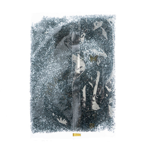 Miyuki Square/Cube Beads 1.8mm Grey Transparent