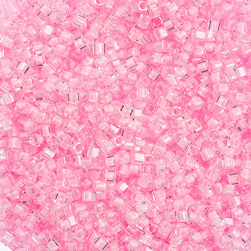 Miyuki Square/Cube Beads 1.8mm Pink Luster - apx 20g Vial — Cosplay ...