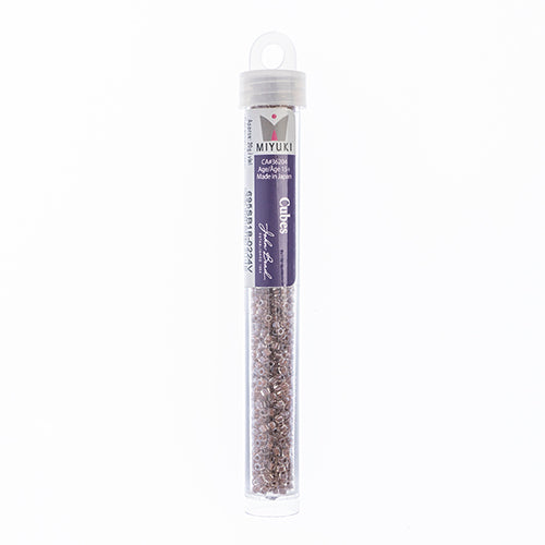Miyuki Square/Cube Beads 1.8mm Caramel Luster - apx 20g Vial