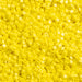 Miyuki Square/Cube Beads 1.8mm Yellow Opaque AB Matte