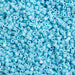 Miyuki Square/Cube Beads 1.8mm Light Blue Opaque - apx 20g Vial