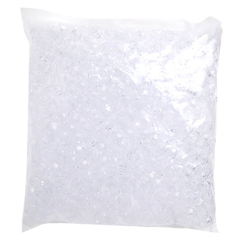 Plastic Facetted Bead 6mm 