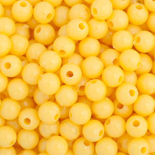 Plastic Round Beads 5mm