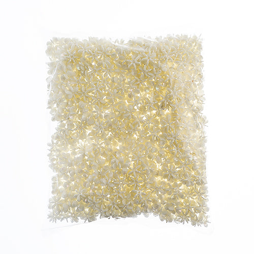 Cartwheels 18mm Opaque White Iris