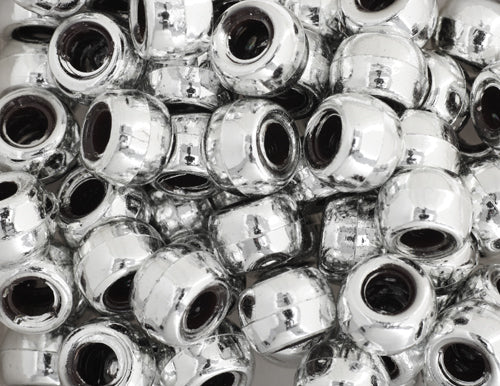 Crow Bead/Pony Bead 9mm Metalized