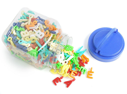 Jar - Alphabet Bead Mix Multi 340pcs