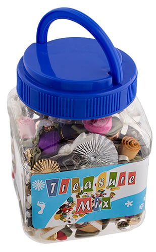 Jar - Embellishment Beads 200g