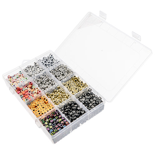 Bead Box - Plastic Alphabet Approx. 2160pcs