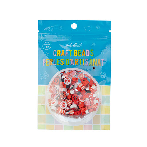 Craft Beads Clay Mix Shapes 120pcs