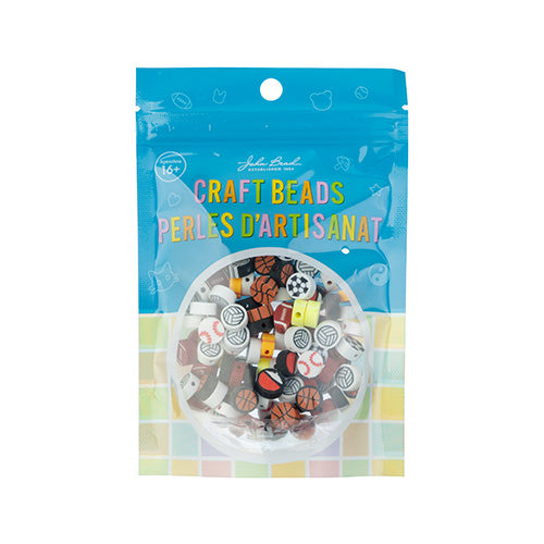 Craft Beads Clay Mix Shapes 120pcs