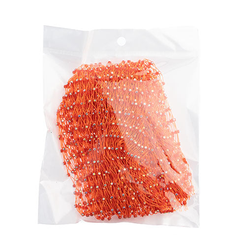 Diamante Mesh Netting Plastic With Rhinestones 1yd 38cm 