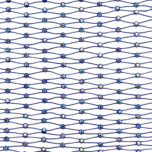 Diamante Mesh Netting Plastic With Rhinestones 1yd 38cm 