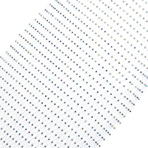 Diamante Mesh Netting Plastic With Rhinestones 1yd 38cm