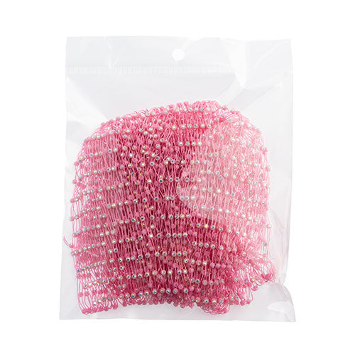 Diamante Mesh Netting Plastic With Rhinestones 1yd 38cm 