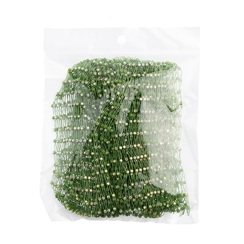 Diamante Mesh Netting Plastic With Rhinestones 1yd 38cm 