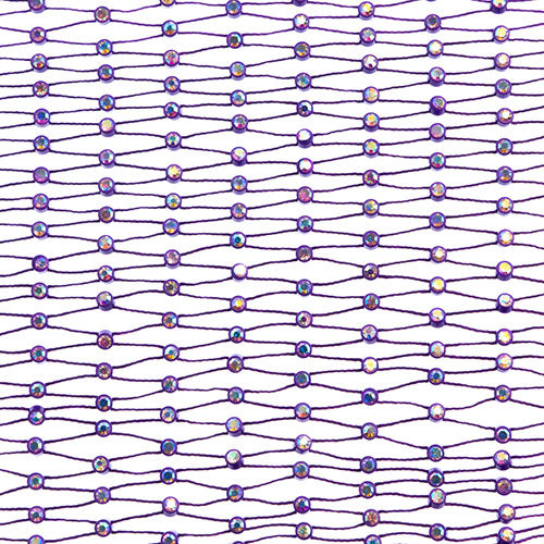 Diamante Mesh Netting Plastic With Rhinestones 1yd 38cm 