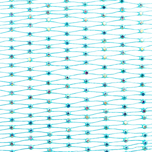 Diamante Mesh Netting Plastic With Rhinestones 1yd 38cm 