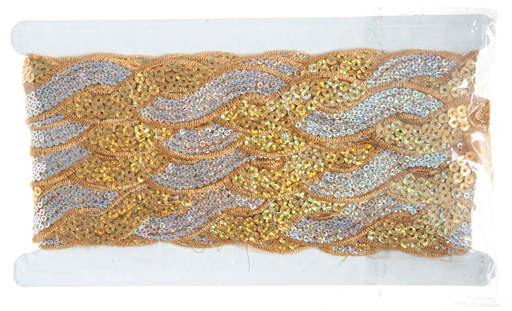 Sequin Trimming Swirl 