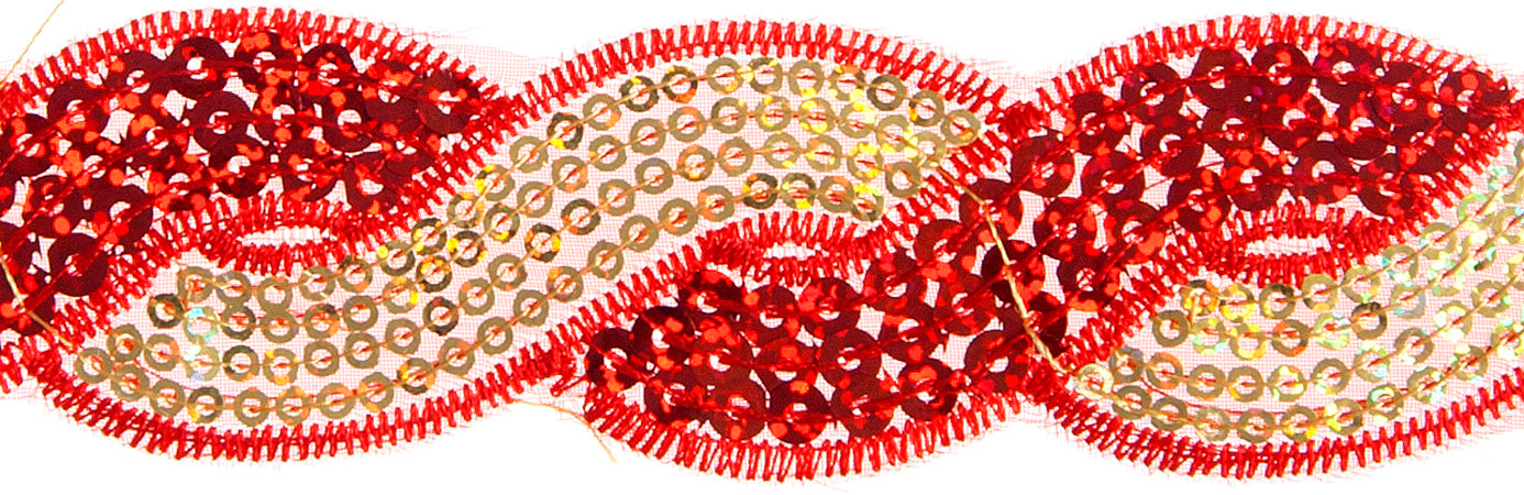 Sequin Trimming Swirl 