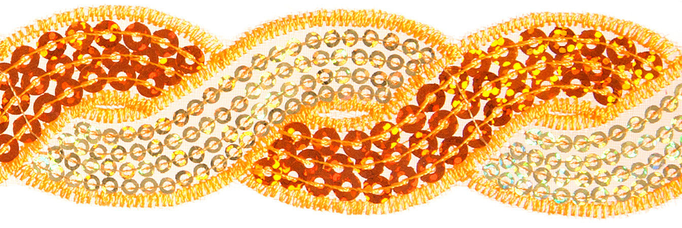 Sequin Trimming Swirl 