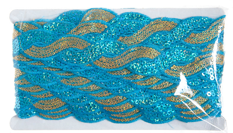 Sequin Trimming Swirl 