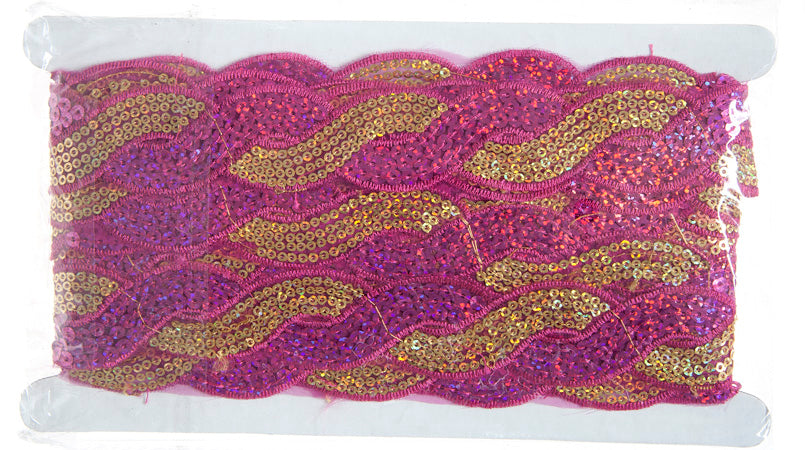 Sequin Trimming Swirl 