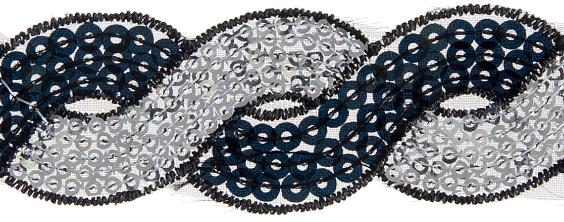 Sequin Trimming Swirl 