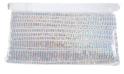 Sequin Squares 5-Row Trim 2.5cm Wide  Hologram