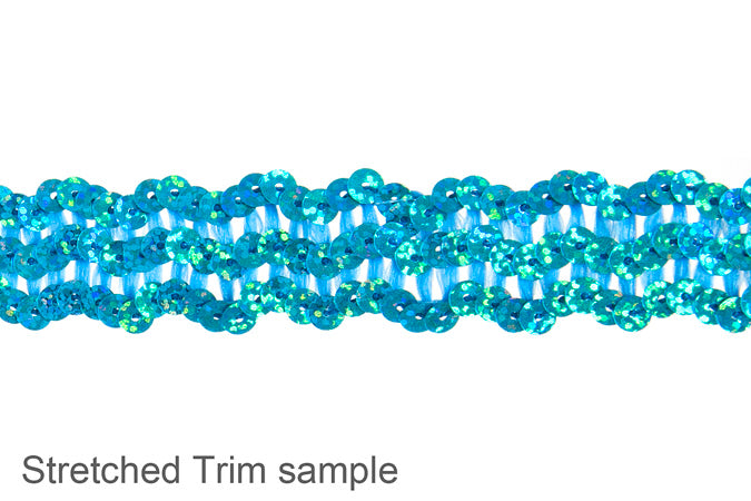 Sequin 6mm Stretch 3-Row 