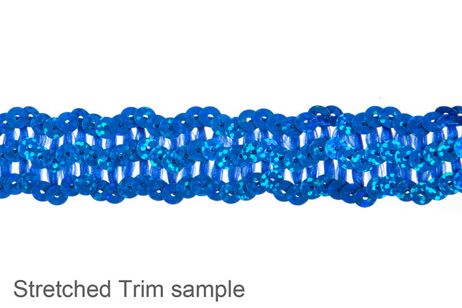 Sequin 6mm Stretch 3-Row 