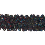 Sequin 6mm Stretch 3-Row