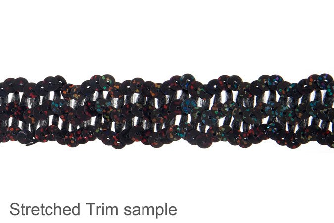 Sequin 6mm Stretch 3-Row 