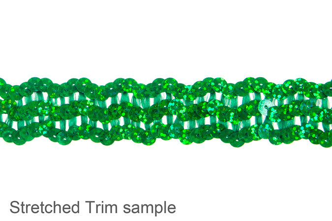 Sequin 6mm Stretch 3-Row 