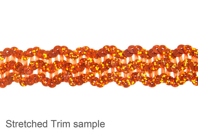 Sequin 6mm Stretch 3-Row 