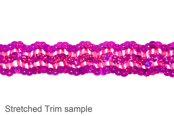 Sequin 6mm Stretch 3-Row 