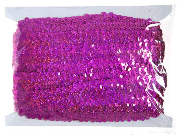 Sequin 6mm Stretch 3-Row 