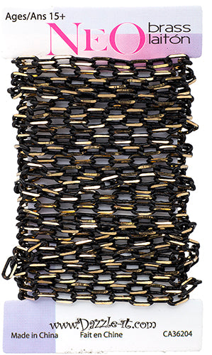 Neo Cut Chain 5x3mm Links Black - 2m