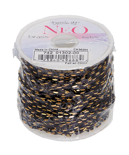 Neo Cut Chain 5x4.2mm Links Black - 5m Spool