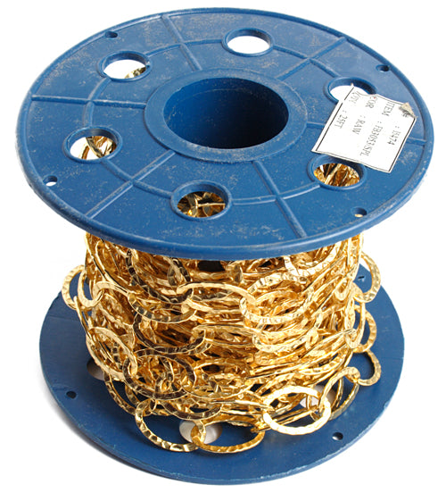 Chain 12x20mm Fancy Oval - Lead Free Plating