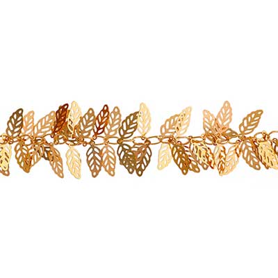 Chain-Filligree Leaves 5m Roll