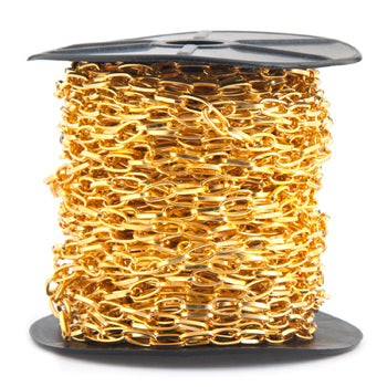 Chain Oval Cable 9.5x5mm  Lead Free / Nickel Free